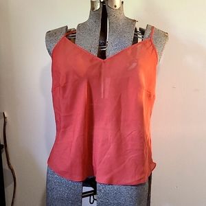 Orange tank top